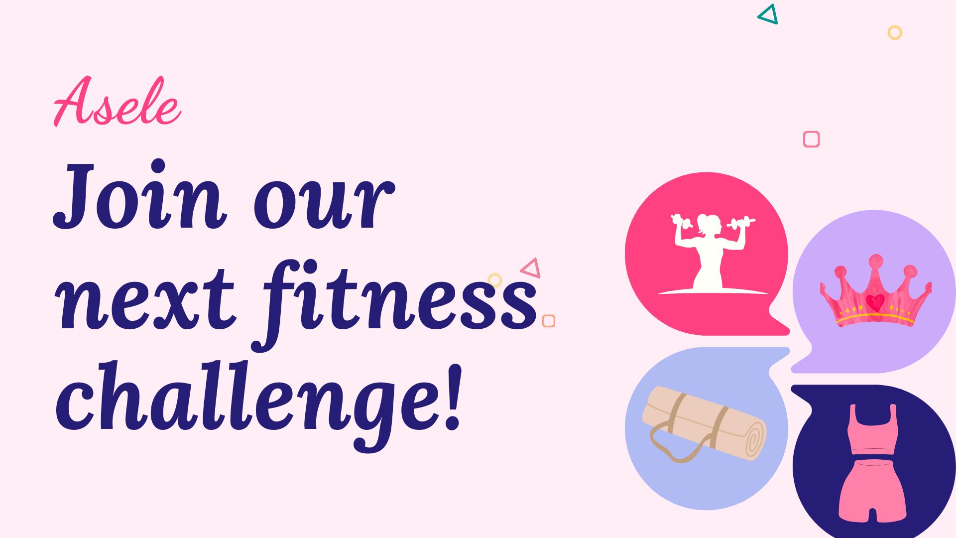 Join the next Asele fitness challenge