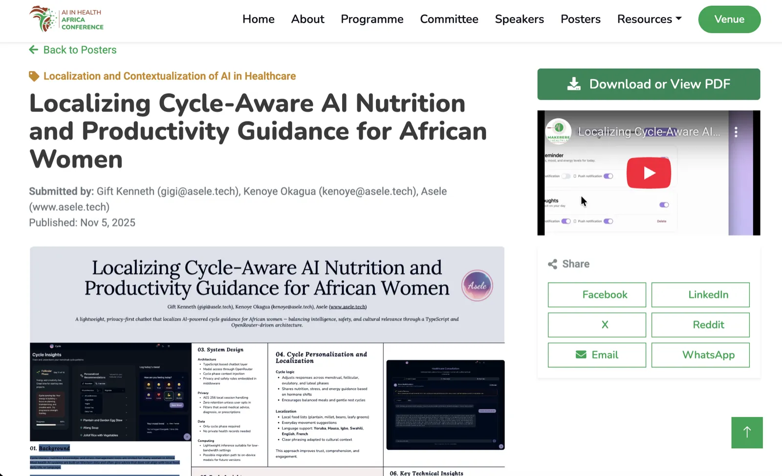 Asele partners carousel featuring Infinity reusable pads and Mariam Grey Pharmacy